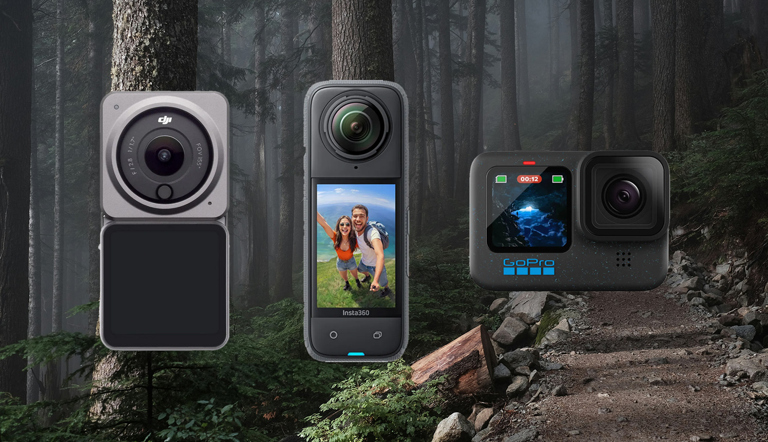 Best action cameras from three top brands